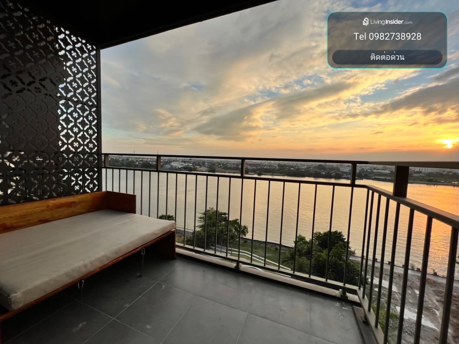 ให้เช่า ห้อง Riverfront คอนโด ยูดีไลท์ เรสซิเด้นท์ ริเวอร์ฟร้อน พระราม3 – รูปที่ 2