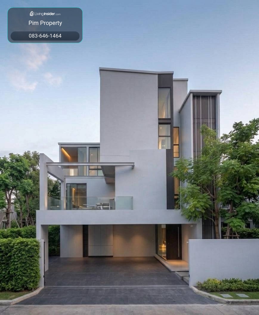 ขายบ้านหรู 3 ชั้น Vive Krungthep Kreetha — แปลงมุม ที่ดิน 104.1 ตร.ว. | 47 ล้านบาท – รูปที่ 2