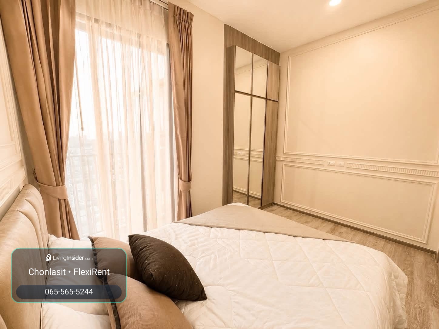 🔥 ให้เช่า Knightsbridge Prime Onnut | 2 ห้องนอน วิวโค้งน้ำบางกระเจ้า 🌿🏙️ – รูปที่ 3