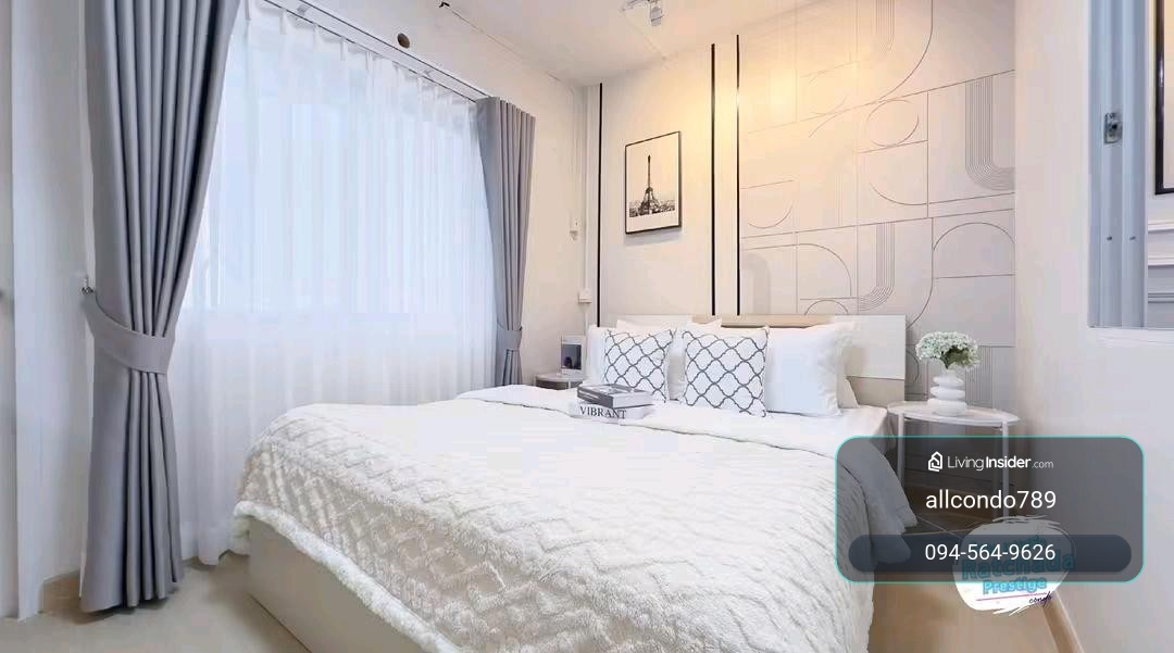 📌สะดวกทั้งลาดพร้าว 📌ทั้งรัชดา 💵ราคาดี๊ดี..🏙รัชดาเพรสทีจ (ลาดพร้าว48) เลยจ้าาา🤗🤗🎀🎀💸💸 – รูปที่ 2