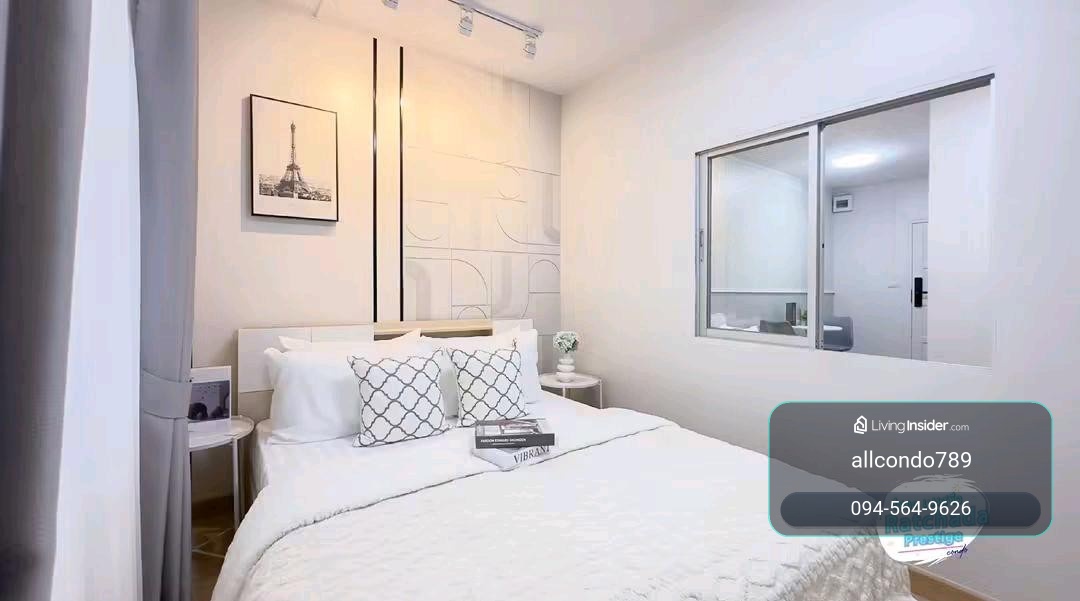 📌สะดวกทั้งลาดพร้าว 📌ทั้งรัชดา 💵ราคาดี๊ดี..🏙รัชดาเพรสทีจ (ลาดพร้าว48) เลยจ้าาา🤗🤗🎀🎀💸💸 – รูปที่ 3