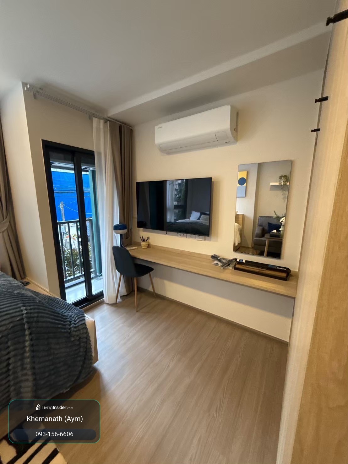 📣Rare room for rent, Condo The Move Pradipat | 2nd floor, size 25 sq m., 1 bedroom, 1 bathroom, separate kitchen | Fully furnished, ready to move in, only 15k🔥 – รูปที่ 2
