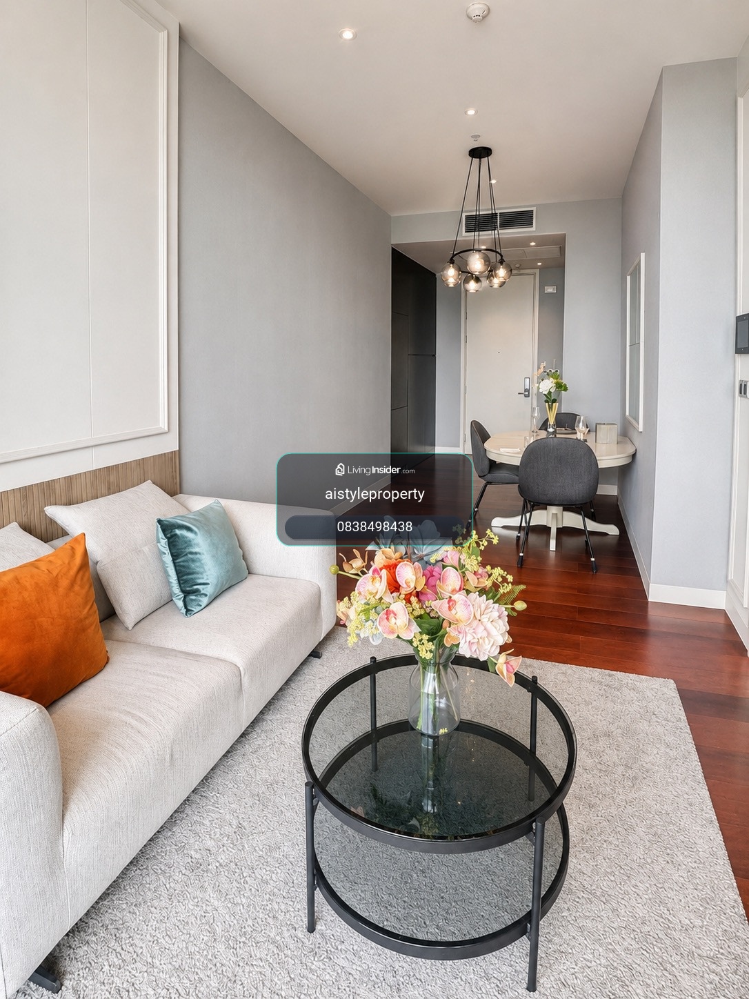 Khun by Yoo 1 Bedroom 1 Bathroom 48 sqm. Nice View  – รูปที่ 2