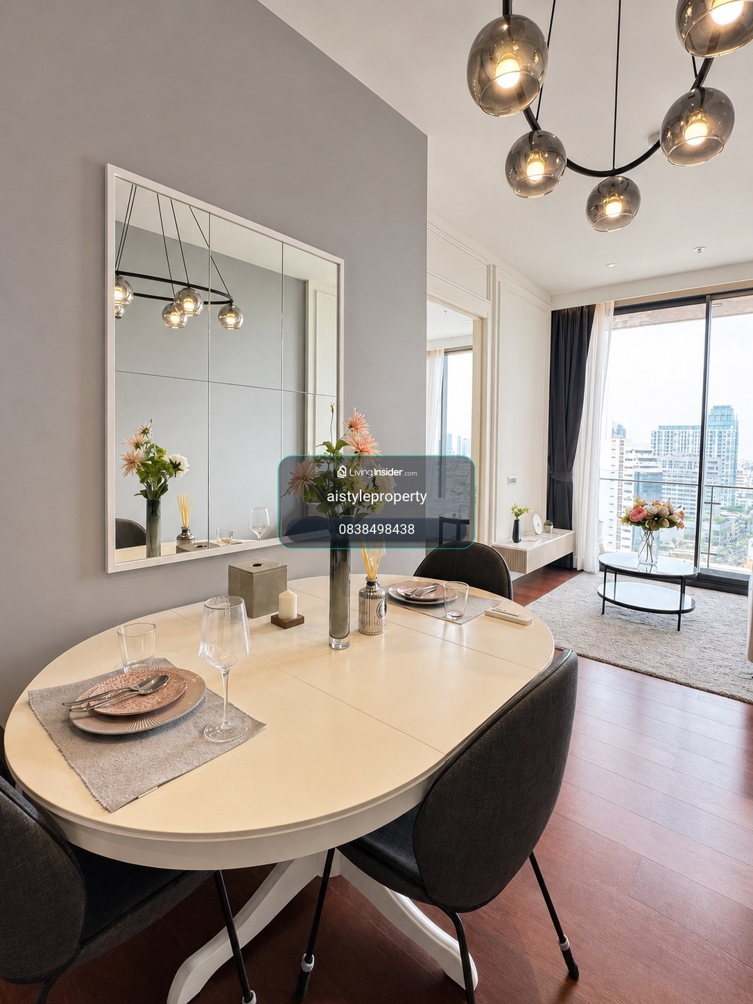 Khun by Yoo 1 Bedroom 1 Bathroom 48 sqm. Nice View  – รูปที่ 4