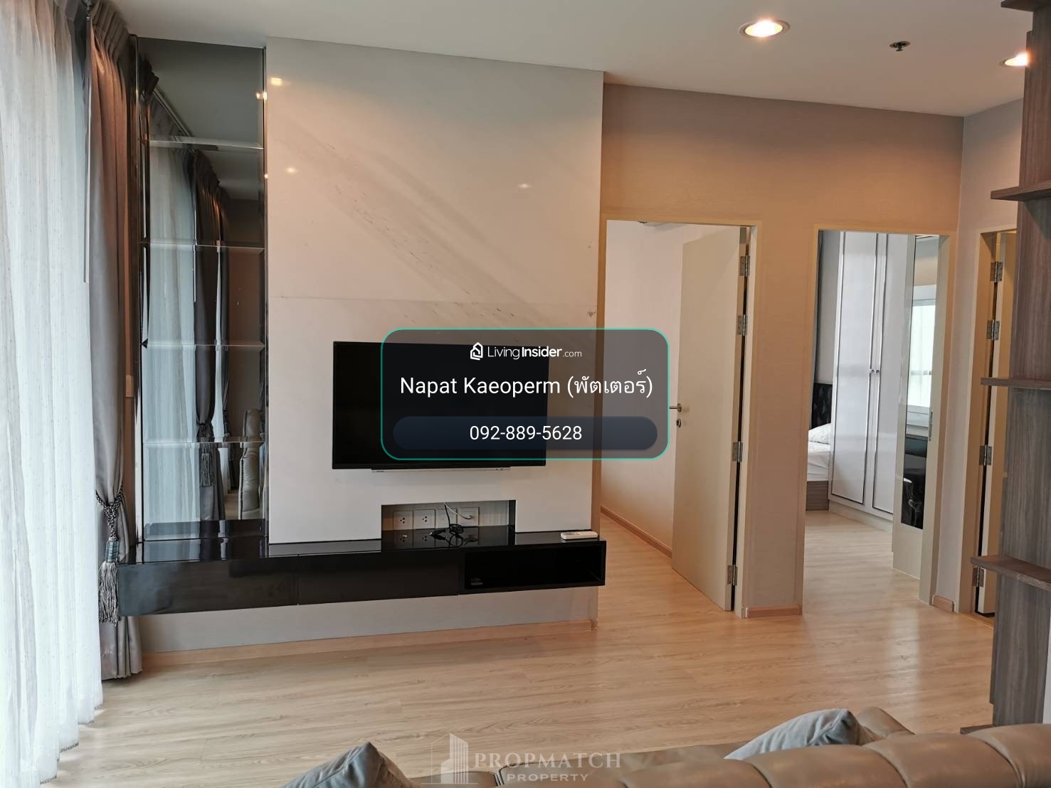  🔥ราคาดีที่สุด🔥Ideo Q rachatewi 47 Sqm 2B1B⚡️ติดBts ราชเทวี 2 นอน 26,000 นัดชมได้พัตเตอร์ 0928895628 line: plustor_ss🔥 – รูปที่ 2