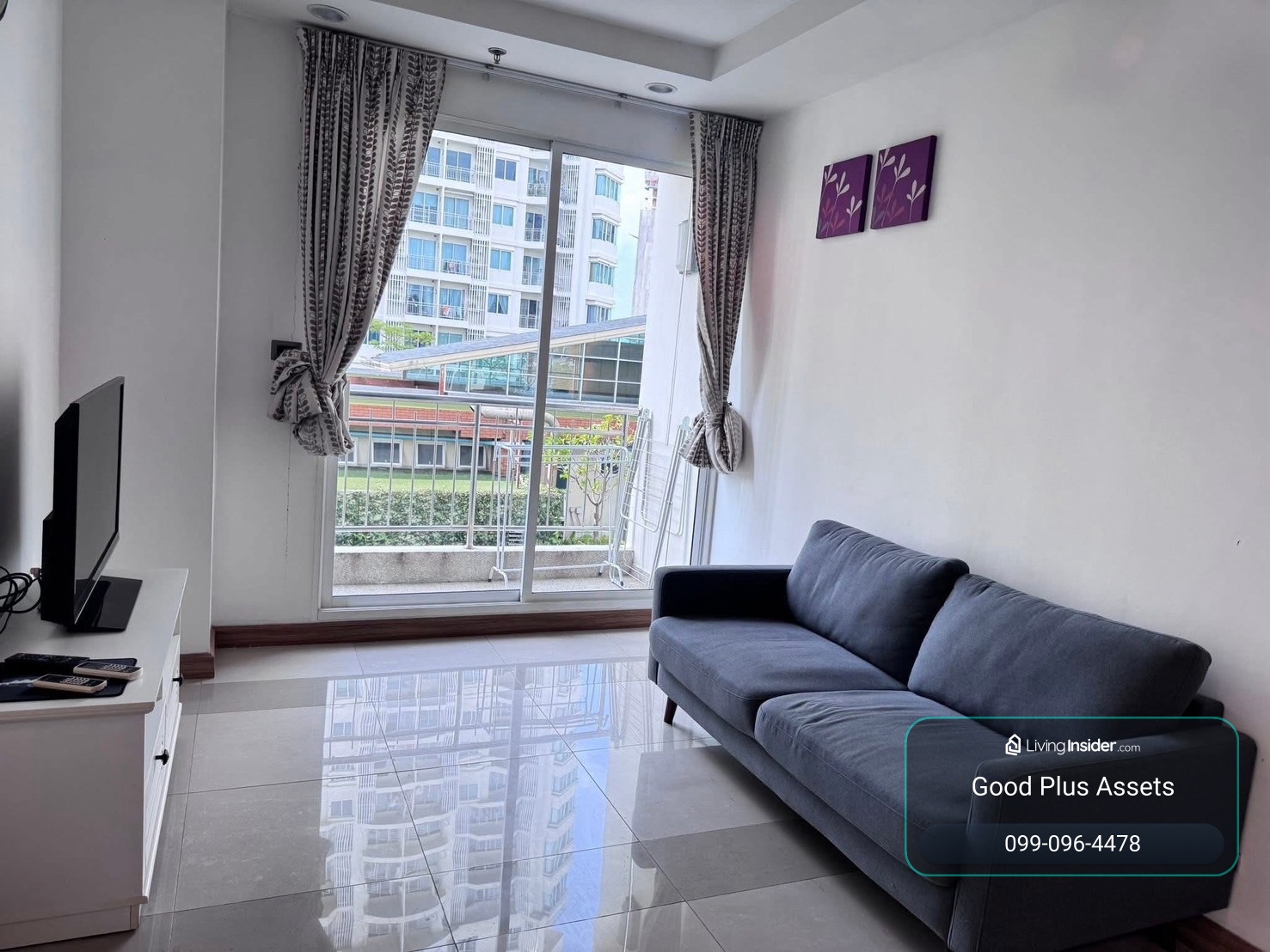 ✨ให้เช่า คอนโดSupalai Wellington 1   ถนนเทียมร่วมมิตร ห้วยขวาง ห้อง 1 bedroom ขนาด 47 ตาราเมตร ชั้น5   🔆 – รูปที่ 3