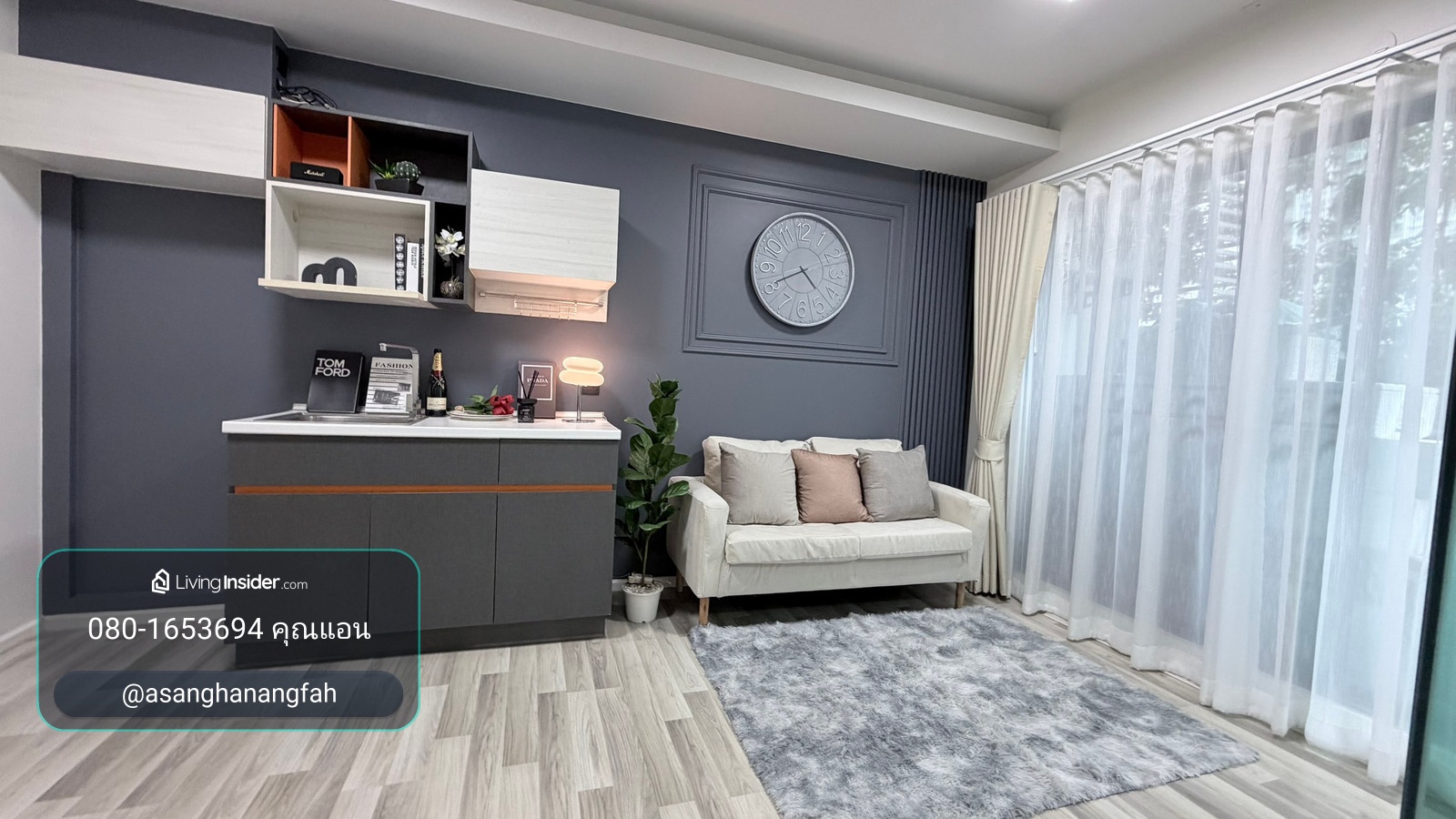 ขายขาดทุน 1.39 รีโนเวทใหม่ ใกล้เซ็นทรัล พระราม 2 Ease Condo Rama2 – รูปที่ 3
