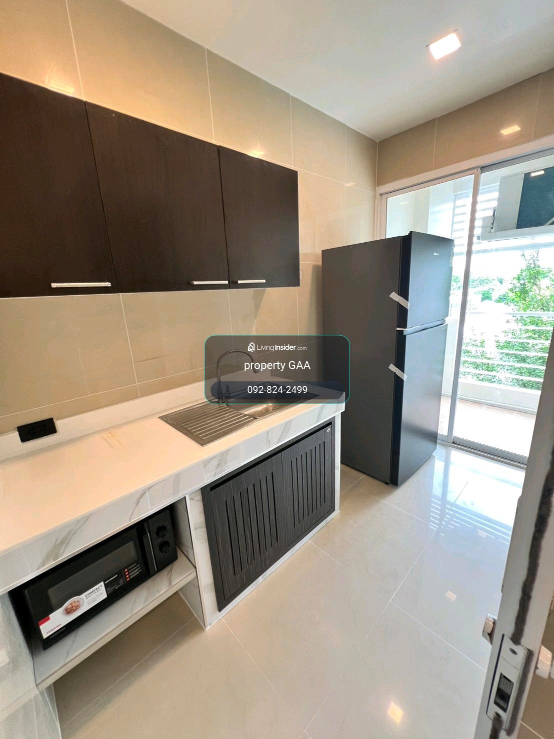 happy condo 101 type studio 36sqm. bigroom 10,000 bht per month contract1 year – รูปที่ 2