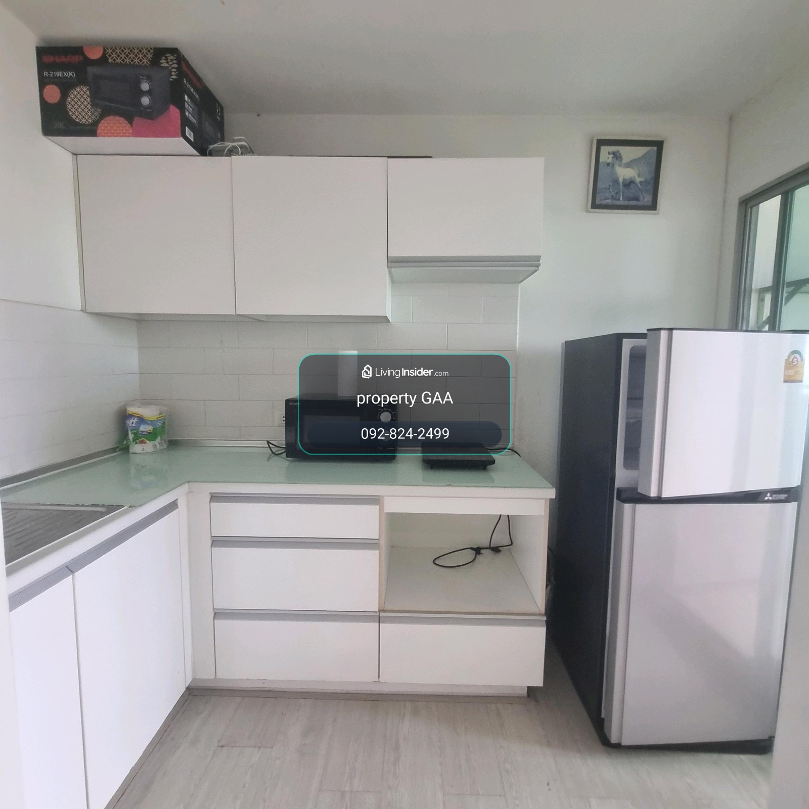 lumpini place rama9 ratchada 70sqm.2 bed 2 bath 25000 only per month line paolin1  – รูปที่ 3