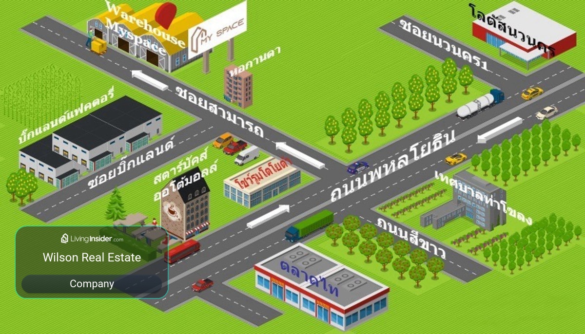 🏭✨ ให้เช่า 𝗪𝗔𝗥𝗘𝗛𝗢𝗨𝗦𝗘 + 𝗢𝗙𝗙𝗜𝗖𝗘 | คลองหลวง – นวนคร ปทุมธานี – รูปที่ 3