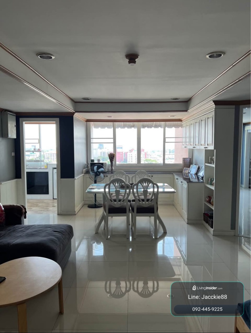 🔥 คอนโด 3 ห้องนอน พร้อมผู้เช่า สร้างรายได้ทันที ย่านสาทร–เย็นอากาศ | 114 ตร.ม. | 8 ล้านบาท – รูปที่ 3