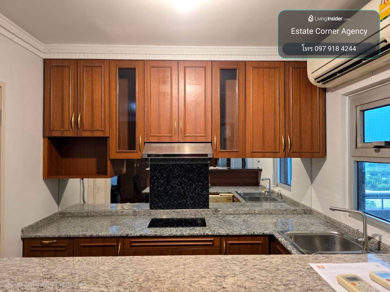 97793 - Riviera 3 Lekeview Condominium ริเวียร่า 3 เลควิว คอนโดมิเนียม ชั้น 19 วิวทะเลสาบมีระเบียง 2 ฝั่ง ลมพัด อากาศโล่งโปร่งสบายตลอดทั้งวัน เฟอร์ครบ พร้อมอยู่ – รูปที่ 3