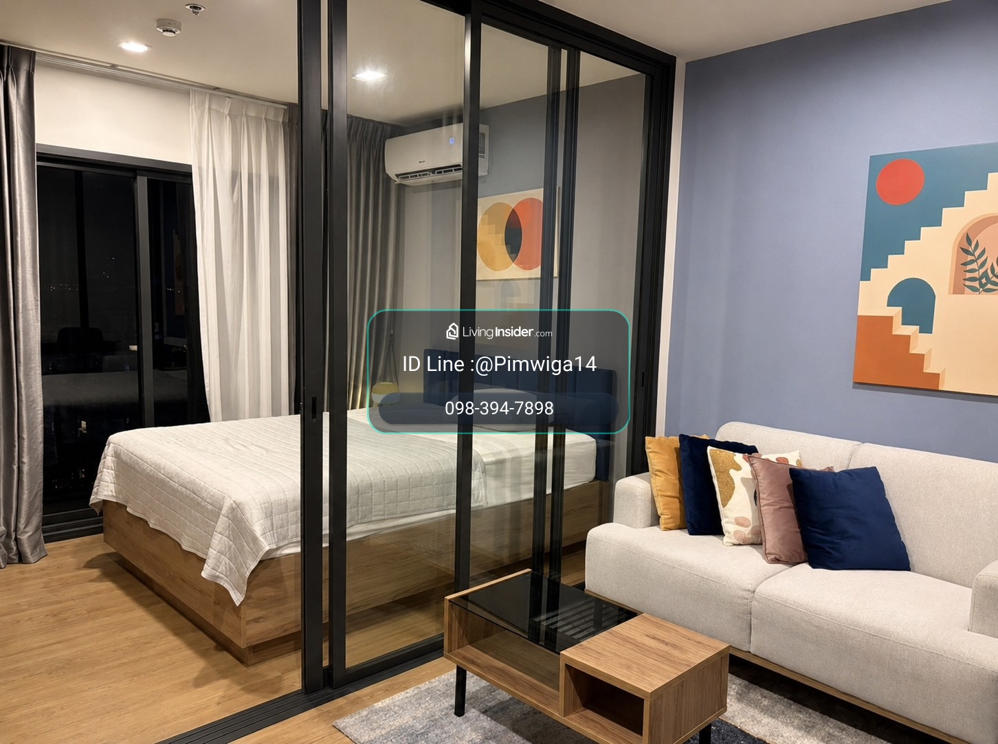 🏙️ ให้เช่า The Line Vibe คอนโดแต่งสวย พร้อมเข้าอยู่ ✨ – รูปที่ 4
