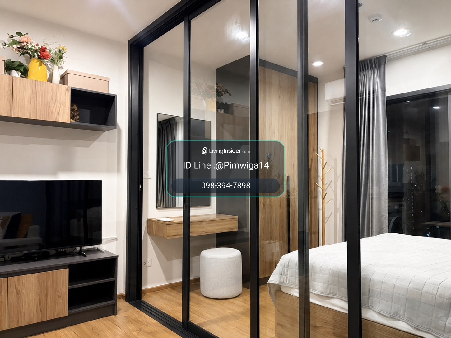 🏙️ ให้เช่า The Line Vibe คอนโดแต่งสวย พร้อมเข้าอยู่ ✨ – รูปที่ 3