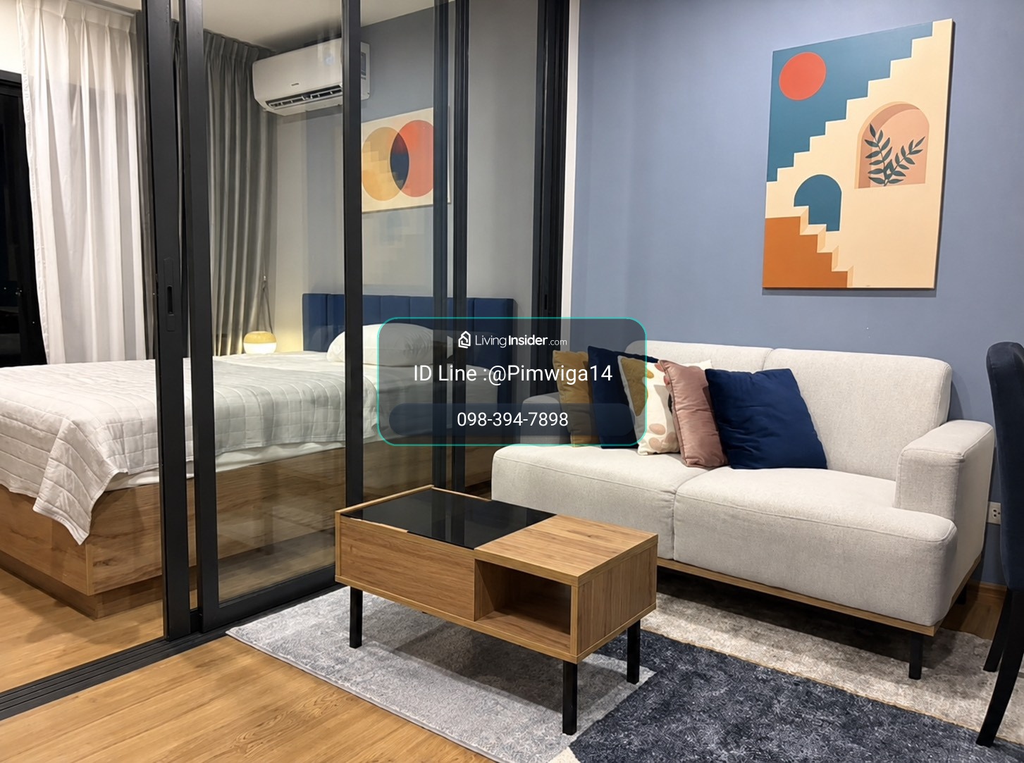 🏙️ ให้เช่า The Line Vibe คอนโดแต่งสวย พร้อมเข้าอยู่ ✨ – รูปที่ 2