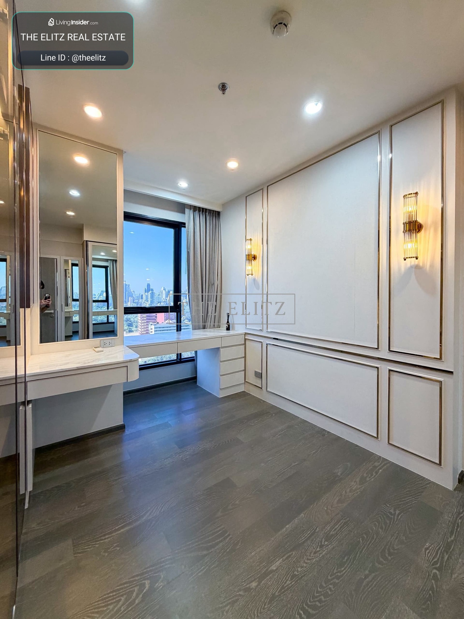 ✨ Unobstructed Panoramic Views of Benjakitti Forest Park | Steps to MRT Khlong Toei & Expressway ✨ – รูปที่ 4