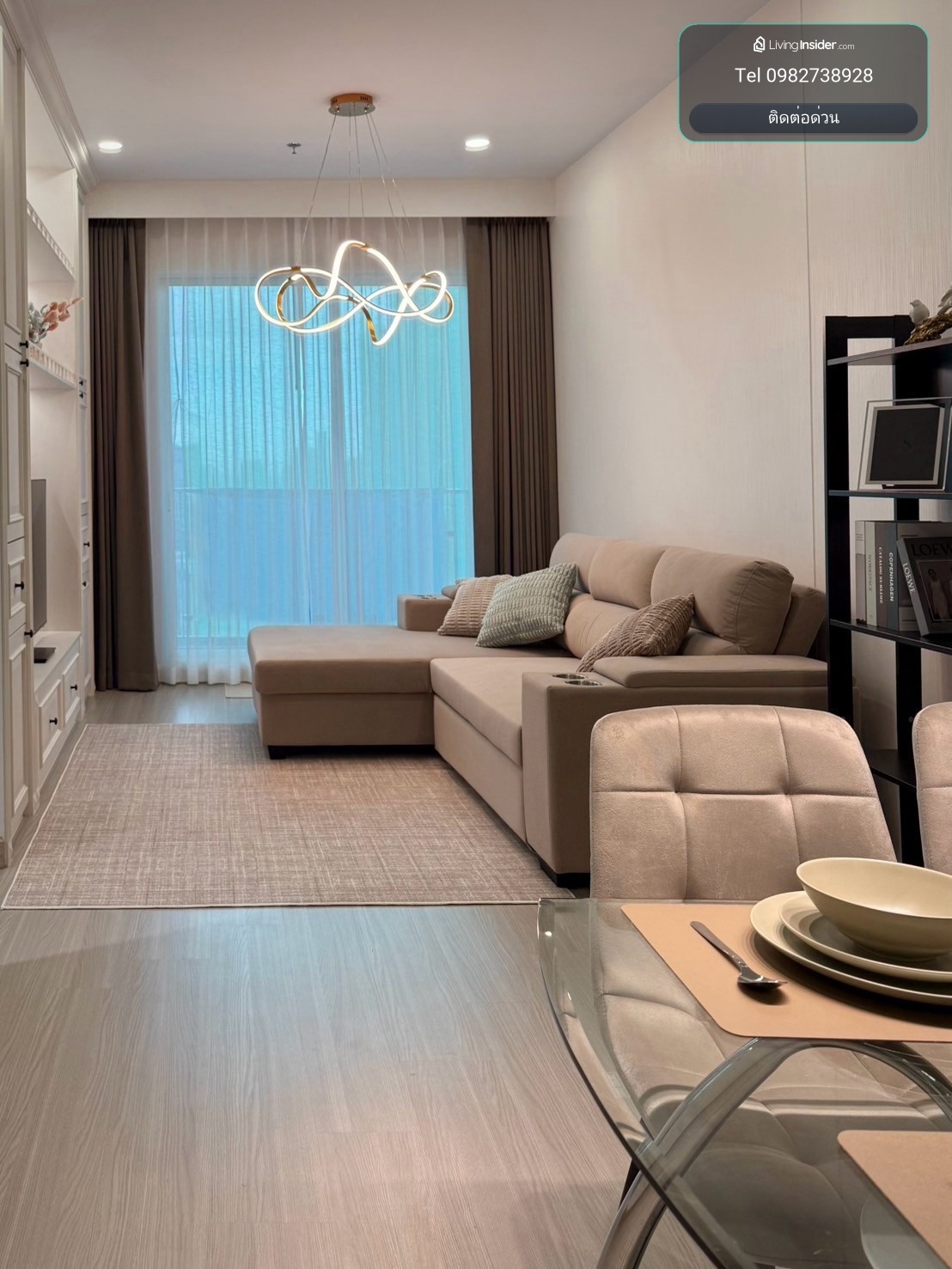 New Room ให้เช่าคอนโดศุภาลัยพรีเมียร์ สี่พระยา-สามย่าน  – รูปที่ 2