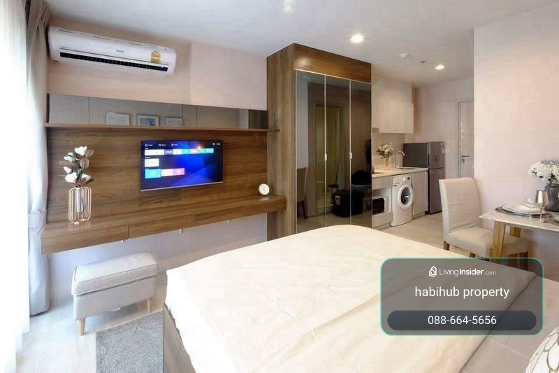 🏠✨ Life One Wireless | Studio Condo for Rent (HBH-TB-157) – รูปที่ 3