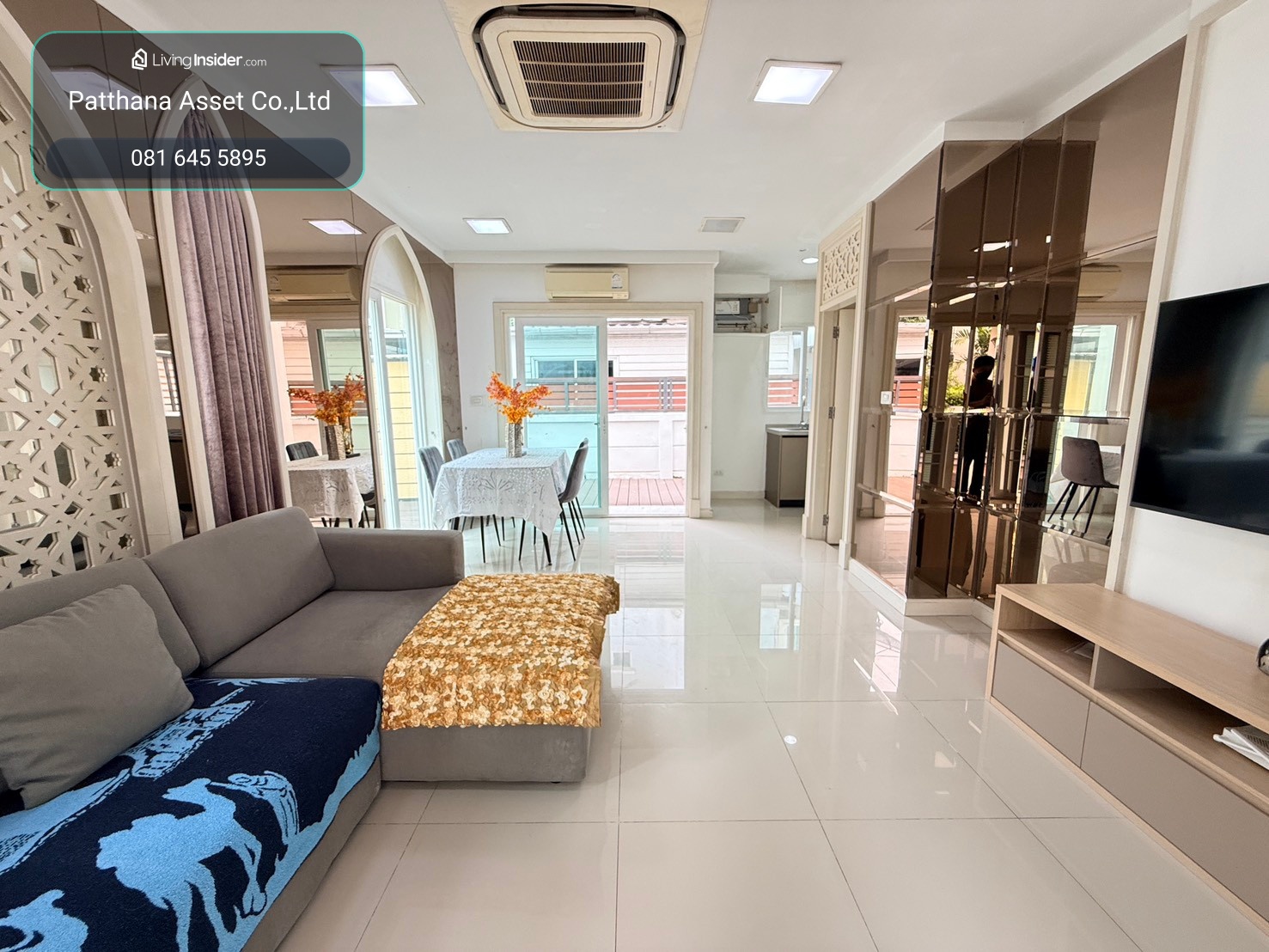 ขาย Townhouse 3ชั้น 3นอน 3น้ำ ตกแต่งพร้อมอยู่ เพียง 4.99ล้าน ทำเลเชื่อมต่อถนนพระราม 9 ทองหล่อ ได้ในไม่กี่นาที – รูปที่ 3