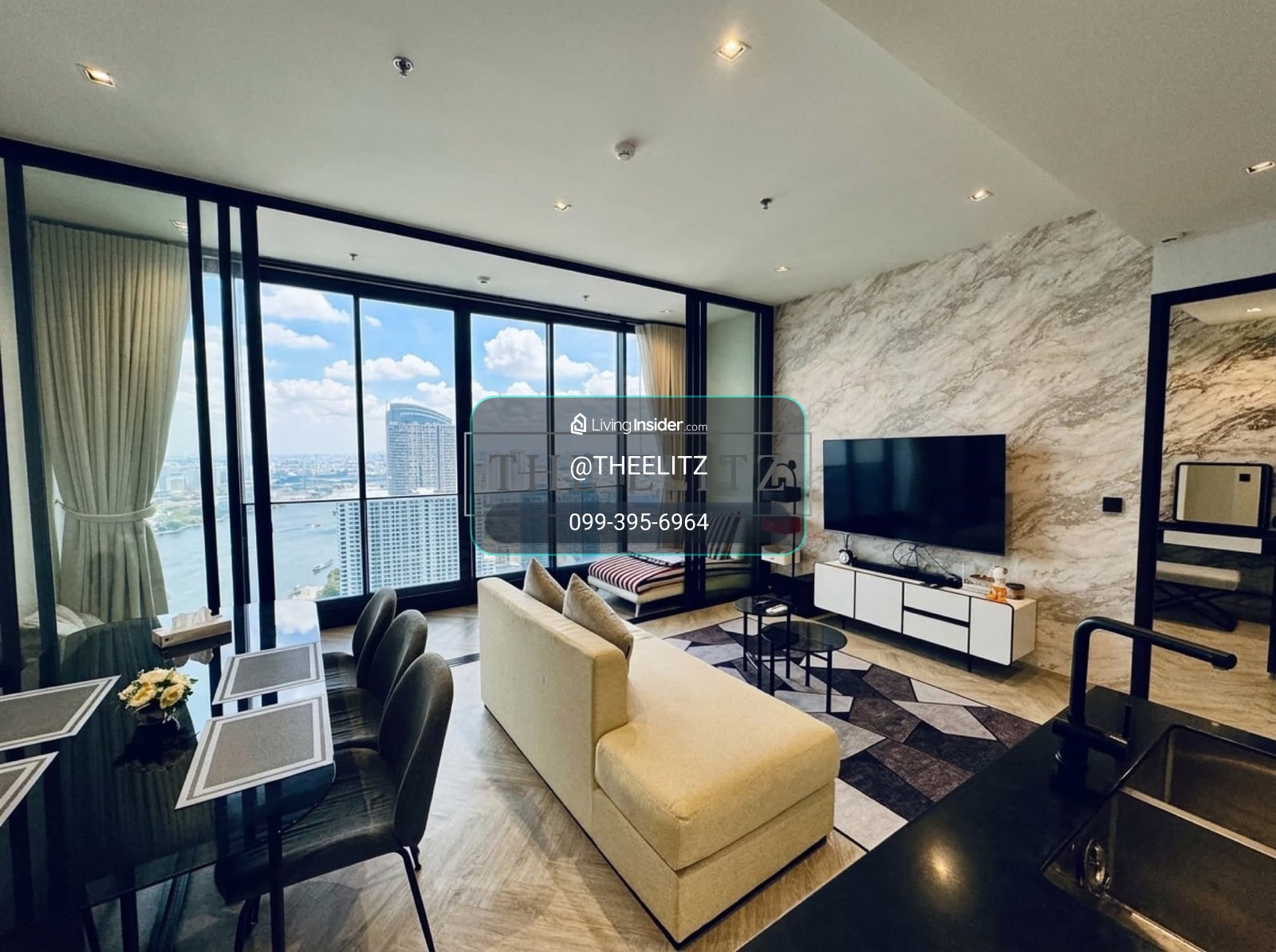 ✨ Premium High-Floor Waterfront Residence on Charoennakhon -  Panoramic Chao Phraya River Views | Minutes to ICONSIAM & BTS Krung Thon Buri ✨  – รูปที่ 2