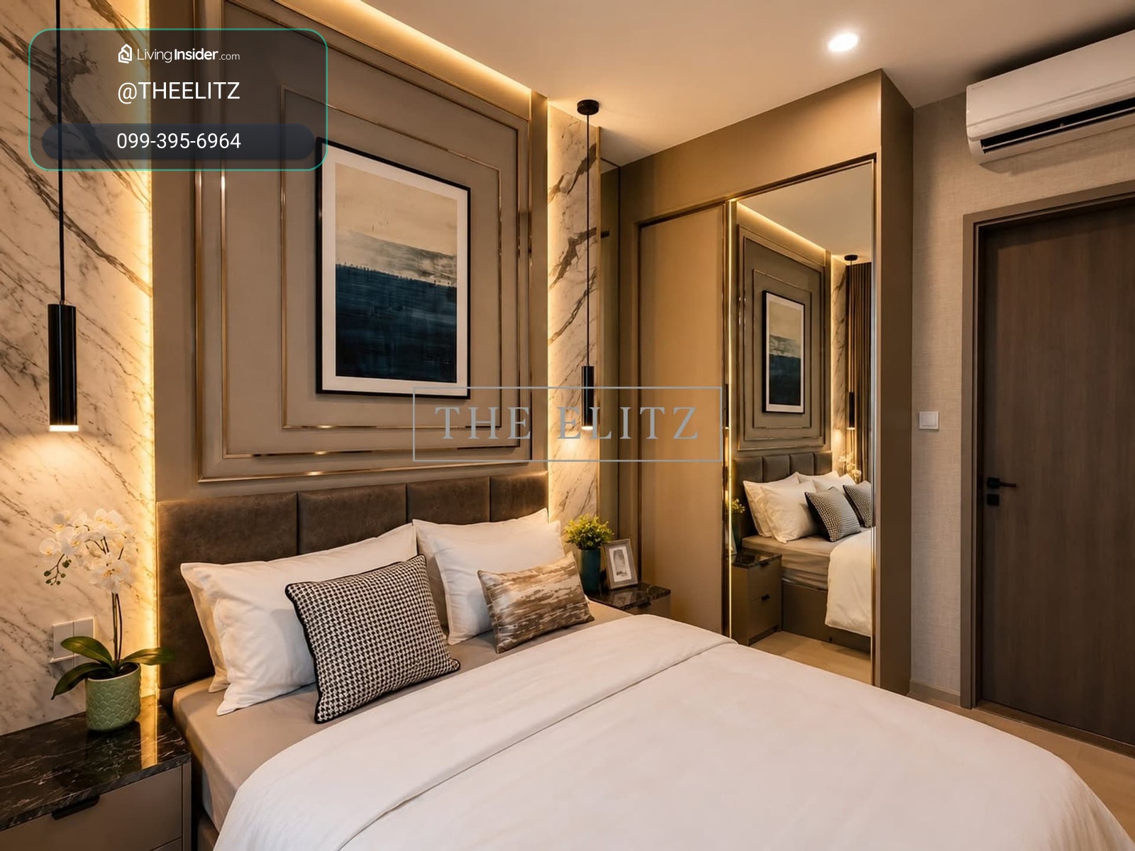 ✨Experience Luxury Parkside living fully furnished and just steps from Santiphap Park, BTS Victory Monument, and ARL Phaya Thai.✨ – รูปที่ 3
