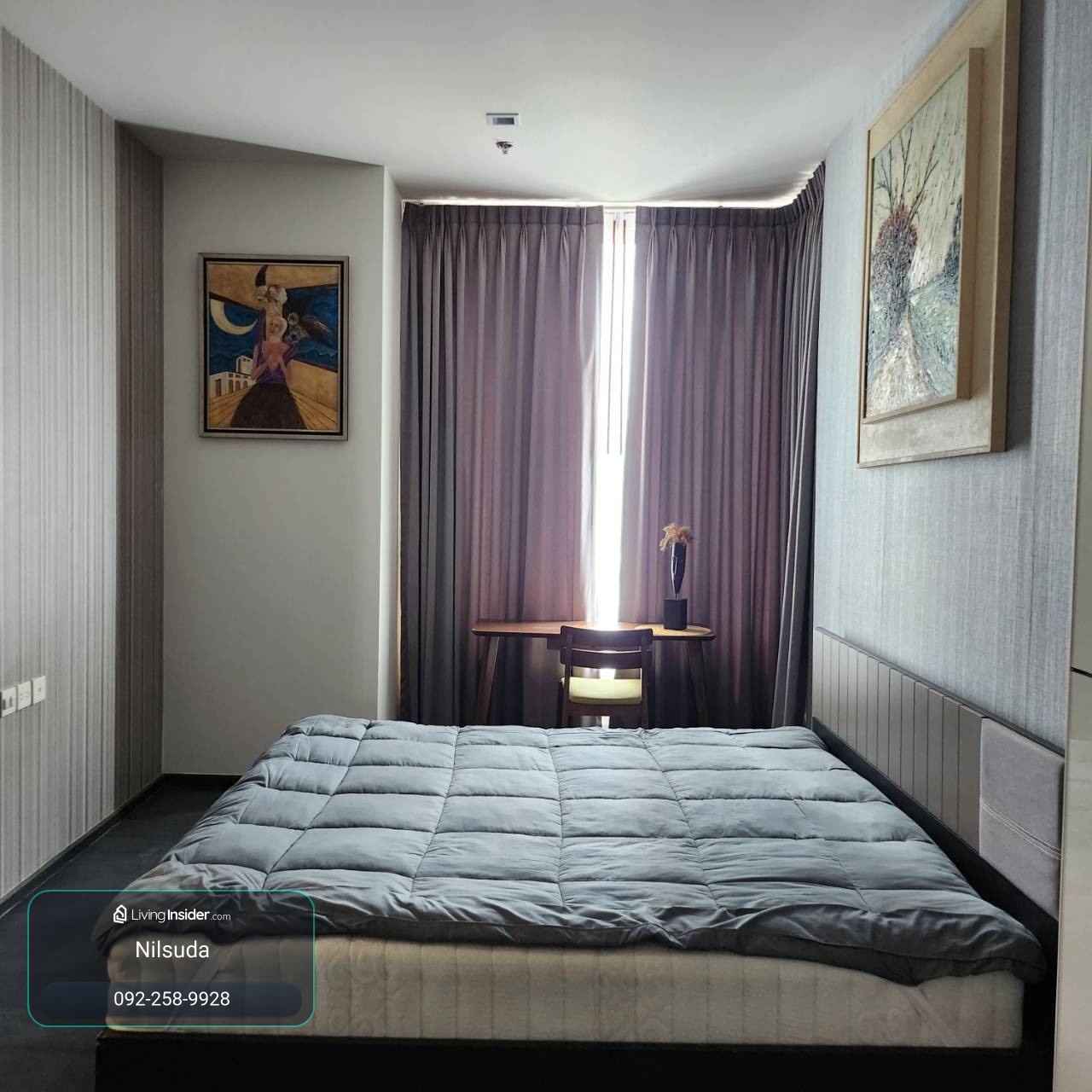 ให้เช่าคอนโด Edge สุขุมวิท 23 ขนาด 44 ตรม Renovated ใหม่ 1Bed/1Bath ตกแต่งครบ พร้อมเข้าอยู่ 30,000 บาท/เดือน – รูปที่ 2