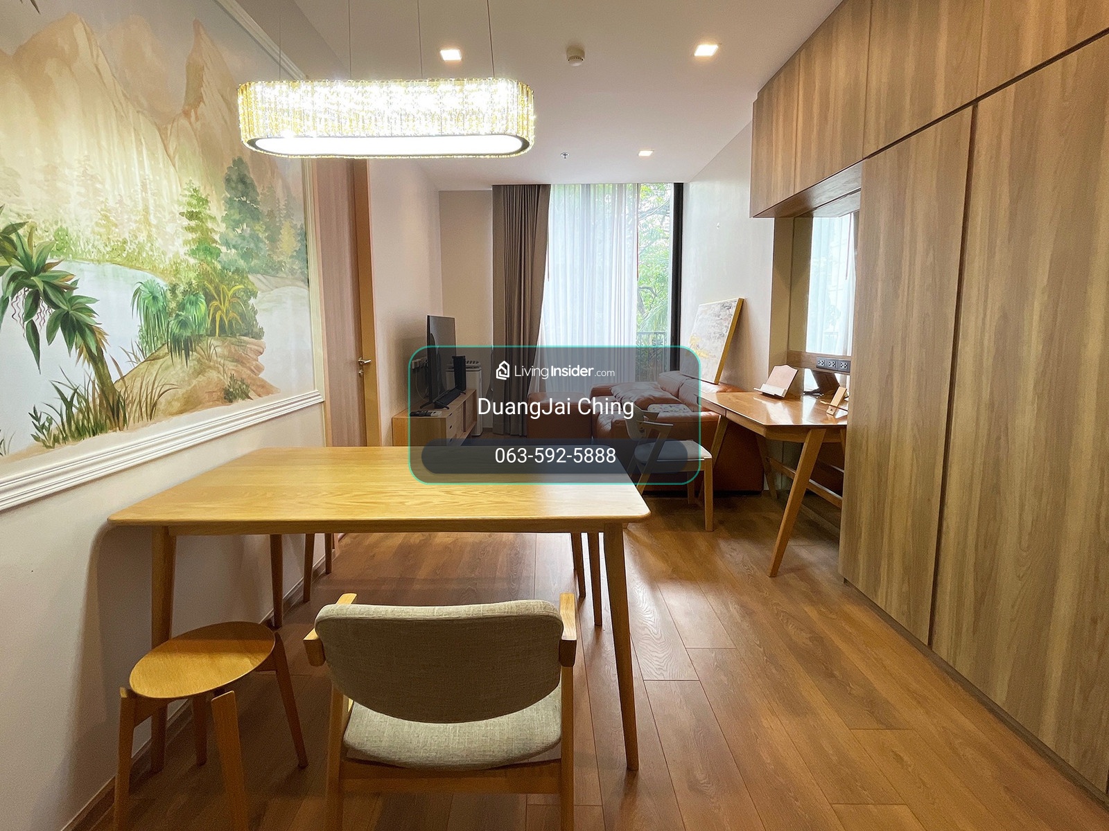 ✨ Noble BE33 – Peaceful Green View in the Heart of Phrom Phong! ✨2Bed2Bath 55.89sqm 50k/month Call: 0635925888 – รูปที่ 3