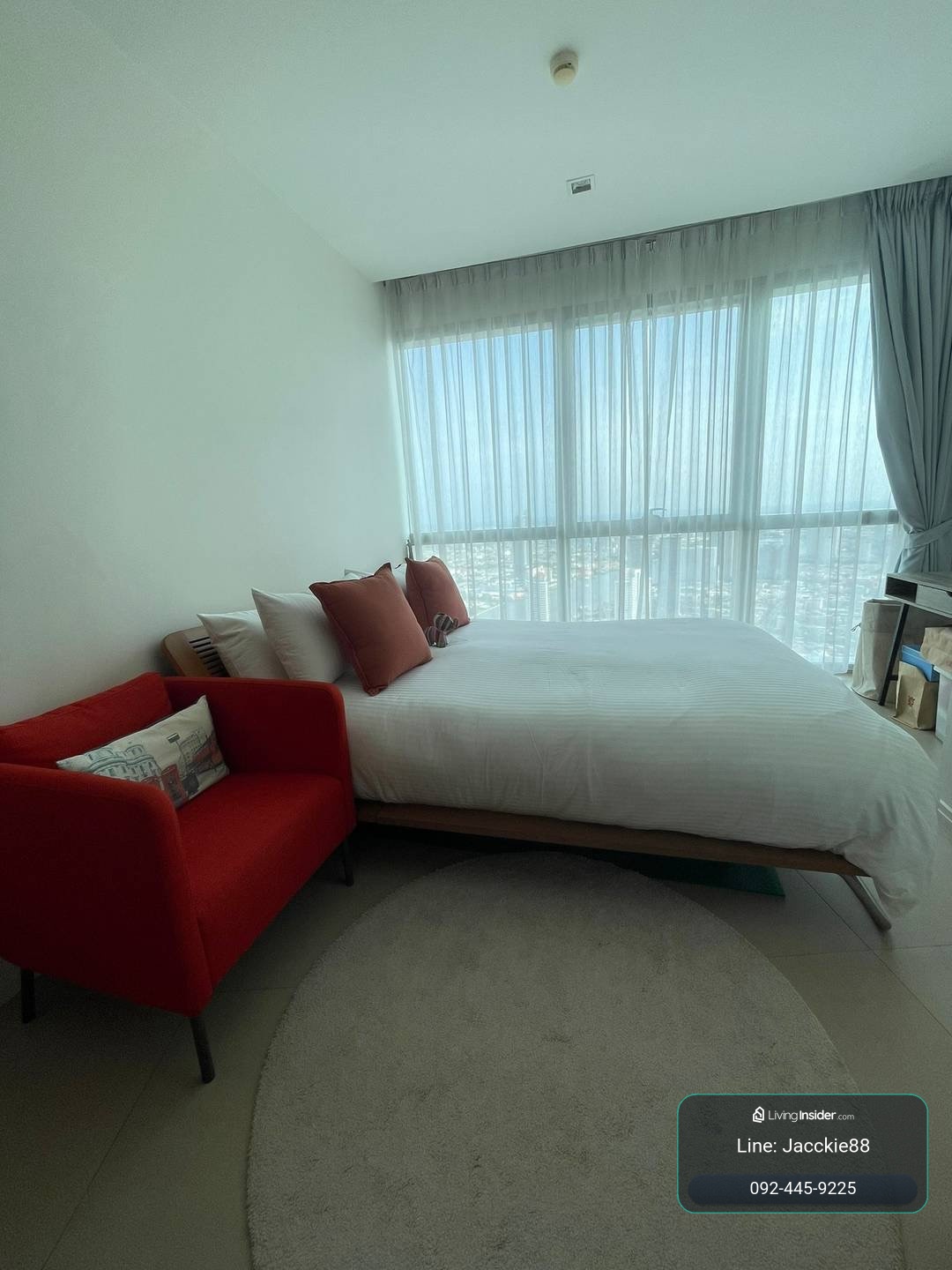 🌊 คอนโดริมน้ำ 3 ห้องนอน ชั้นสูง | 207 ตร.ม. | 180,000 บาท/เดือน – รูปที่ 4