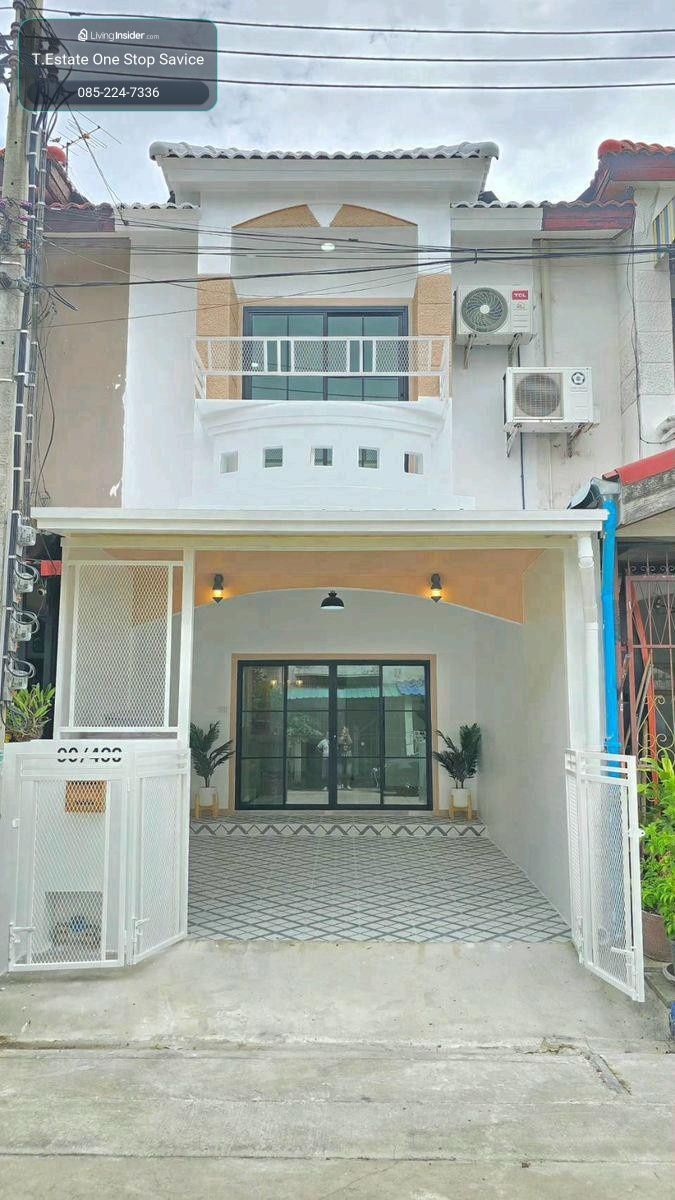 Townhouse for sale Piyawararom Village, IQ Market, Bang Kruai-Sai Noi, Bang Bua Thong, IQ Market, Pruksa 3 Market, Lotus, Big C, Makro, Central, Westgate, IKEA Bang Yai (IKEA), Kasemrad Hospital, Rattanathibet – รูปที่ 3