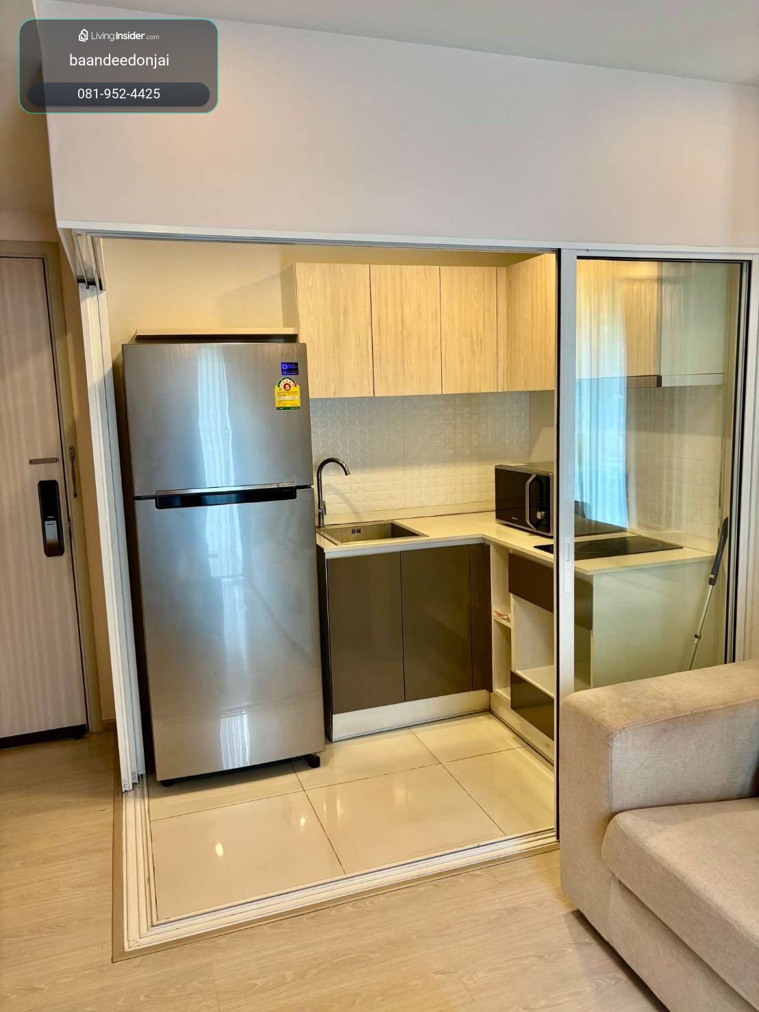 Condo for rent The Tree Sukhumvit64 (34.7 sq m.) Studio 1 bathroom near BTS Punnawithi. – รูปที่ 3