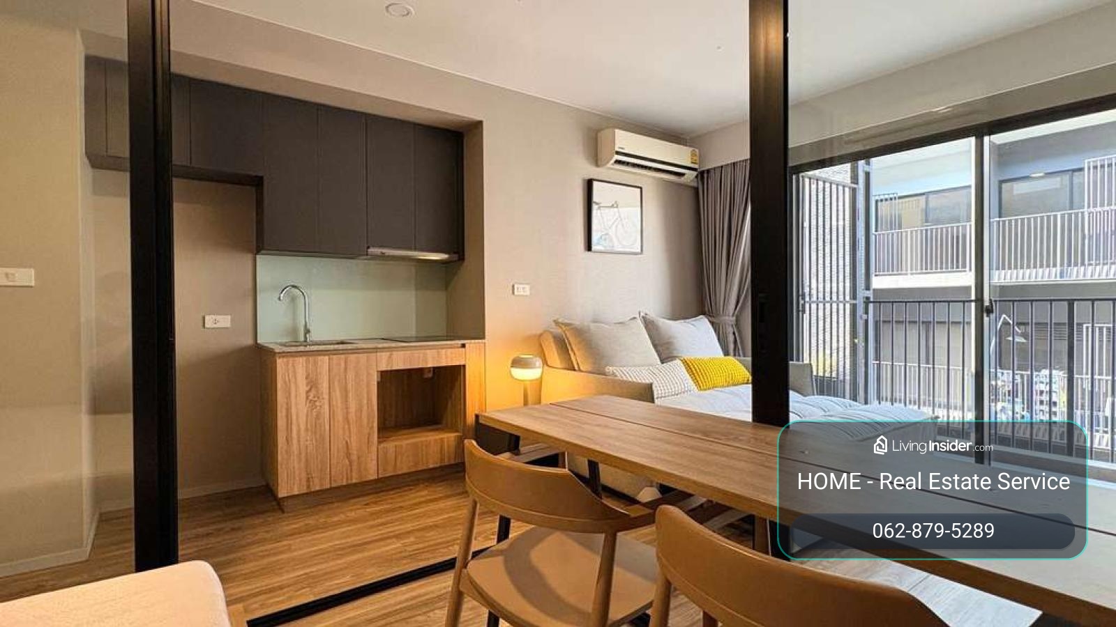 Blossom Condo @ Sathorn - Charoenrat / 1 Bedroom (SALE WITH TENANT), บลอสซั่ม คอนโด แอท สาทร - เจริญราษฎร์ / 1 ห้องนอน (ขายพร้อมผู้เช่า) FAHH007 – รูปที่ 2