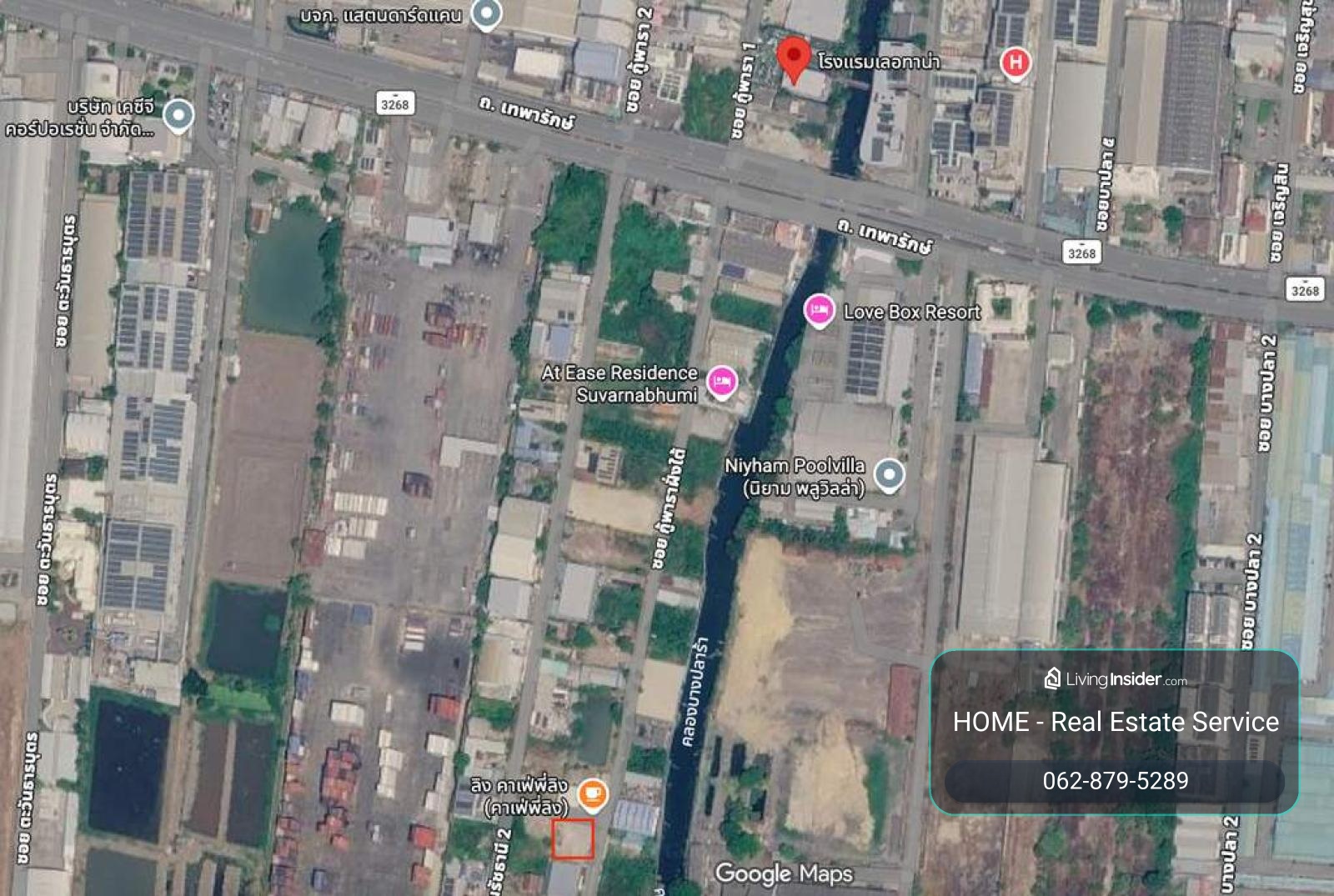 ที่ดิน บางปลา 212 ตารางวา / 212 ตร.วา (ขาย), Land plot in Bang Pla, 212 square wah. / 212 Square Wa (FOR SALE) DA242 – รูปที่ 4