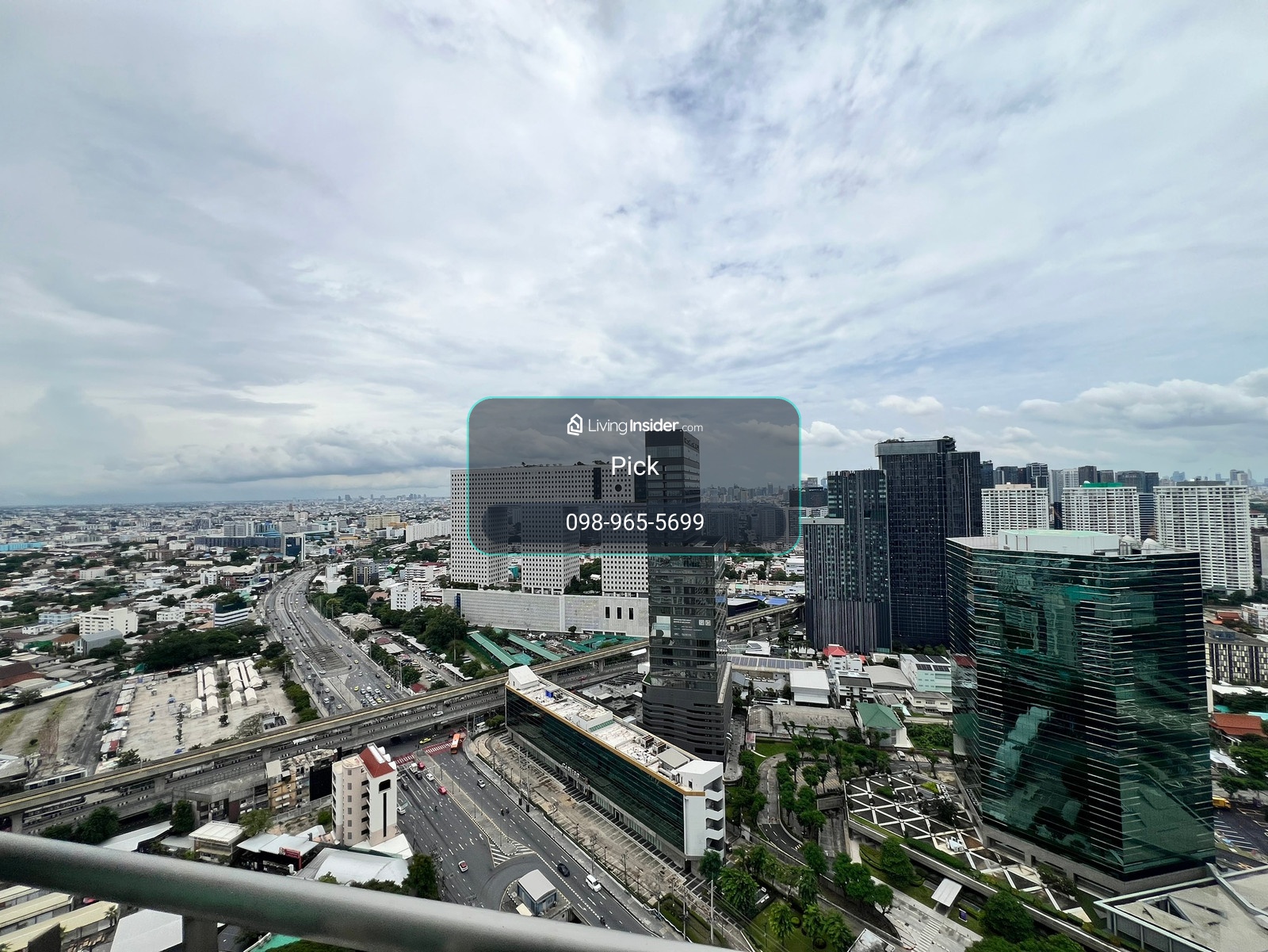 For rent, Wind Ratchayothin, 1 bed 55 Sq.m, high floor, 20,000/month, contact 098-9655699 Pick. – รูปที่ 4