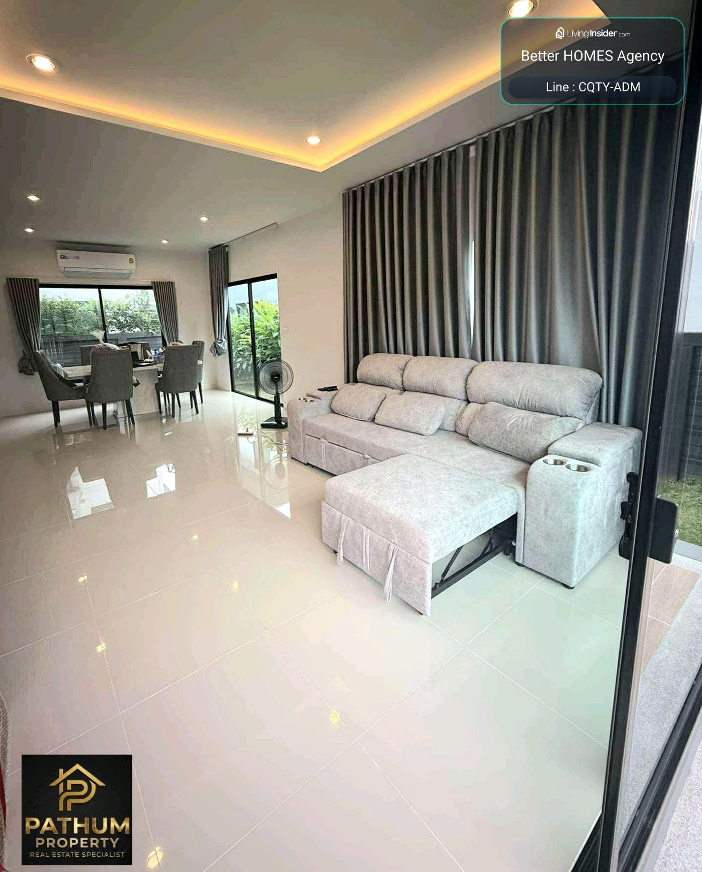 🎖บ้านเช่า🎖 𝐋𝐔𝐗𝐔𝐑𝐘 𝐇𝐎𝐔𝐒𝐄 𝐅𝐎𝐑 𝐑𝐄𝐍𝐓 บ้านเดี่ยว แบบ 4 ห้องนอน โซนบางพูนเมืองปทุมธานี – รูปที่ 2