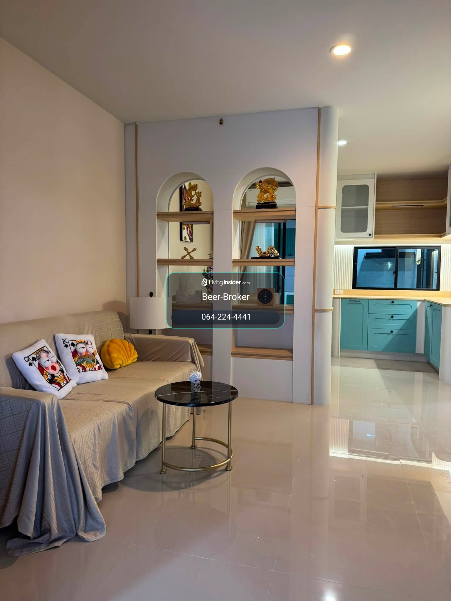 ทาวน์โฮม 3ชั้น บิ้วอินทั้งหลัง วอลเปเปอร์สวยทั้งบ้าน ต่อเติมครัว แอร์ 5เครื่อง  – รูปที่ 3