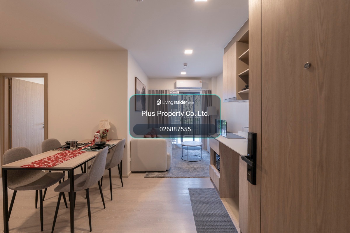 🔥Urgent for rent!🔥𝗙𝗟𝗢 𝗯𝘆 𝗦𝗮𝗻𝘀𝗶𝗿𝗶 2 bedrooms with furniture, next to the garden, best price. – รูปที่ 2