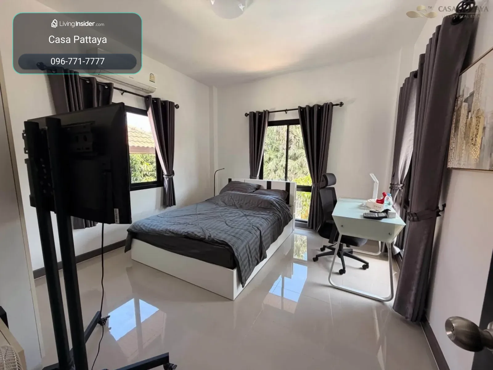 ขายบ้านเดี่ยวพร้อมสระ — หมู่บ้านแสนมณี บางเสร่ – รูปที่ 2