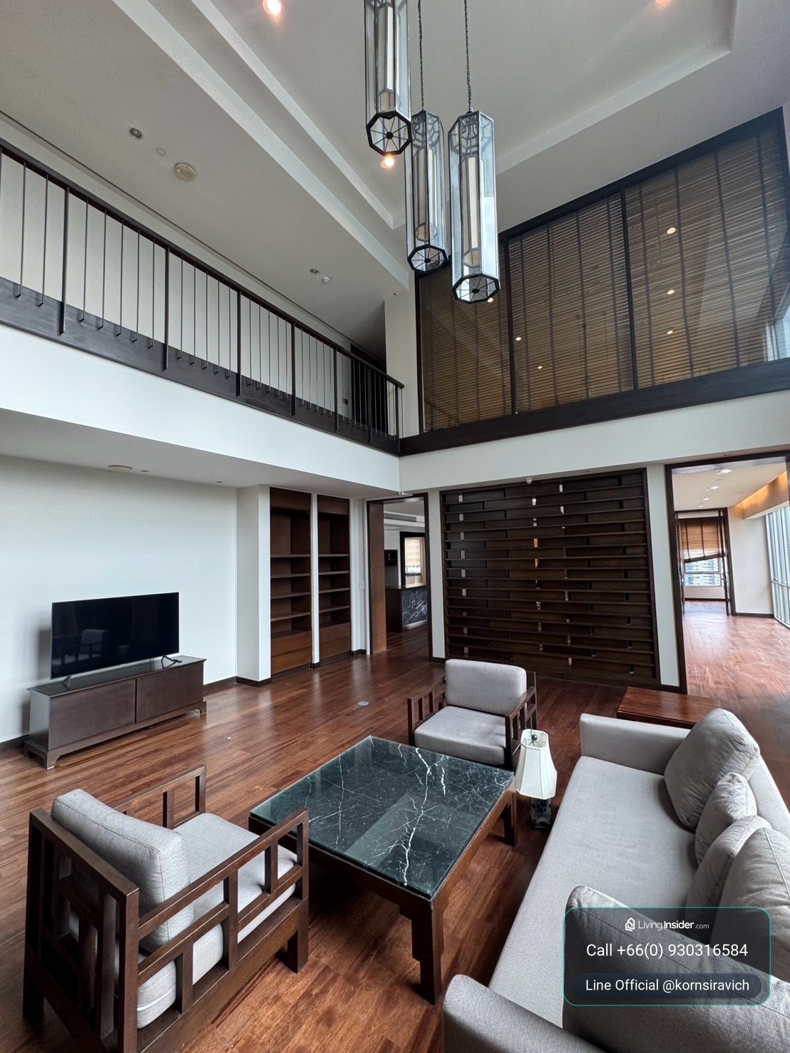 For Rent Rare Thonglor Duplex Penthouse with High Ceiling on Soi Thonglor Sukhumvit 55 Road Bangkok | Closed to BTS Thonglor Station distance 650 Meters – รูปที่ 3