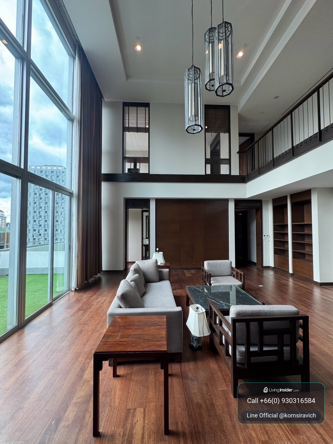 For Rent Rare Thonglor Duplex Penthouse with High Ceiling on Soi Thonglor Sukhumvit 55 Road Bangkok | Closed to BTS Thonglor Station distance 650 Meters – รูปที่ 2