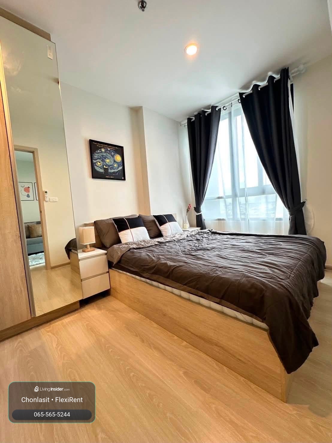 🔥 For rent NUE Noble Srinakarin-Lasalle | Next to MRT, only 60 m. 🚆 💥 27th floor room | 27 sq m. | Only 11,500 baht/month! – รูปที่ 3