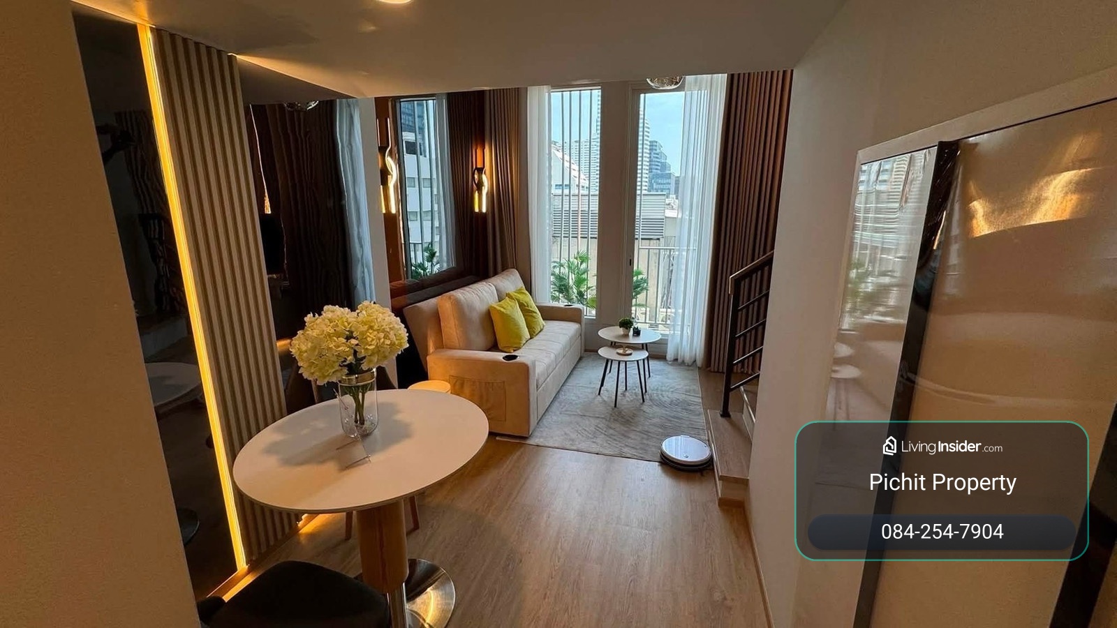 🔥ห้องใหม่ เฟอร์นิเจอร์ครบ พร้อมอยู่ ใกล้จุฬา ใกล้สีลม 🏙️✨ – รูปที่ 2
