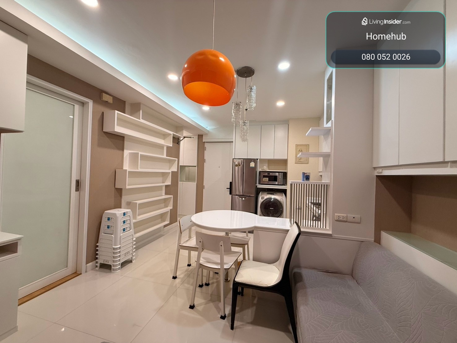 บ้านกลางกรุง สยาม - ปทุมวัน 2ห้องนอน 2ห้องน้ำ (ติดBTSราชเทวี) – รูปที่ 2