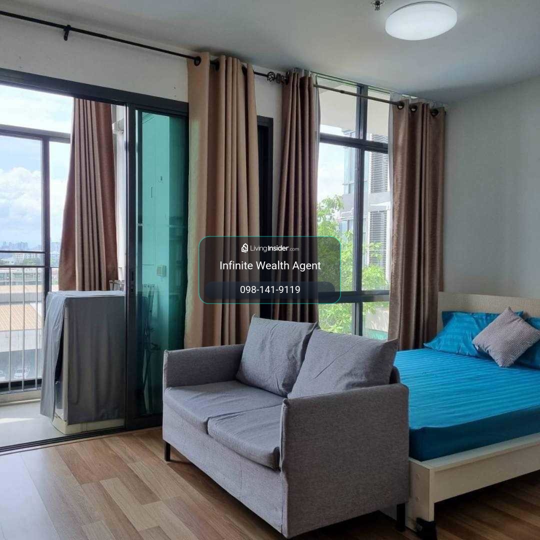 วิวสระรับลมเย็น! 🌊 Ideo Blucove Sukhumvit | Studio 27ตร.ม. | 11,000/ด. ใกล้ BTS | โดยเซลล์ประจำโครงการ • นัดชมห้องฟรี! ⚡ – รูปที่ 2