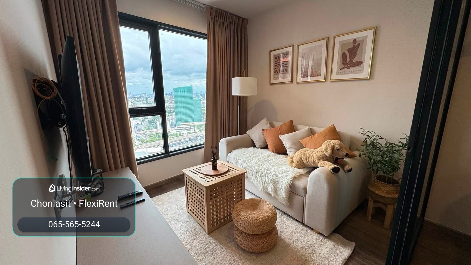 🔥 High floor room, city view! Life Ladprao Valley, opposite Central Ladprao – รูปที่ 2