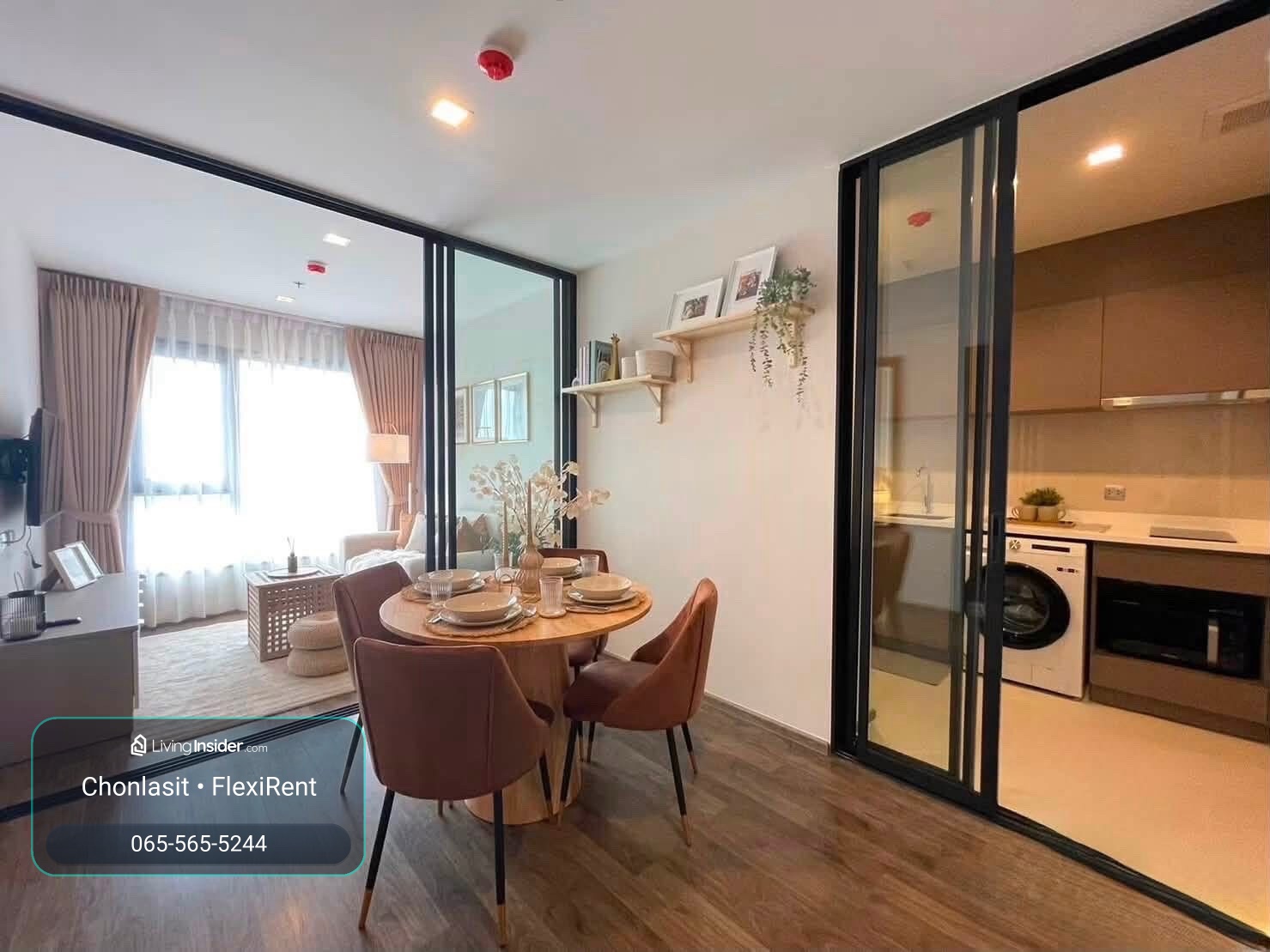 🔥 High floor room, city view! Life Ladprao Valley, opposite Central Ladprao – รูปที่ 4