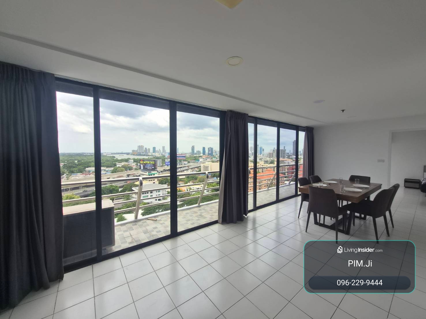 Luxurious Penthouse 3-Bed  Near MRT Khlong Toei – รูปที่ 3