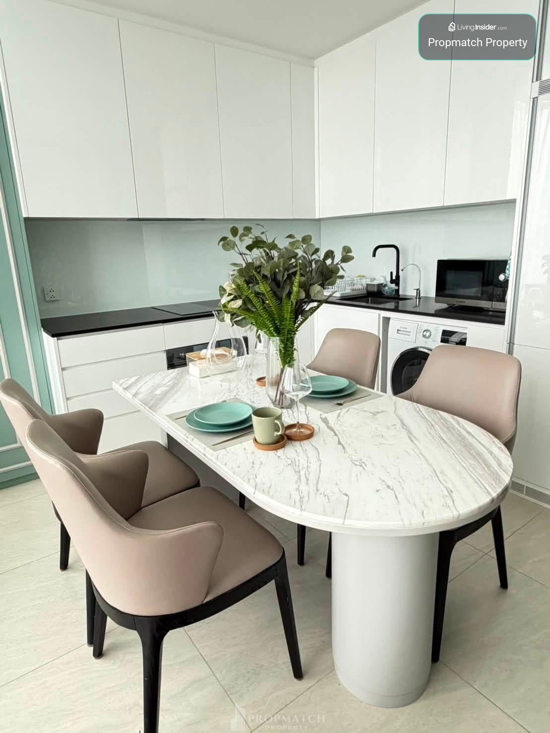 ✨Flash Deal ✨Tait 12  (1Bed 1Bath 52SQM.) พร้อมอยู่ ! เพียง 59,000 บาทต่อเดือน Tel.0981315848 @propmatch  – รูปที่ 2