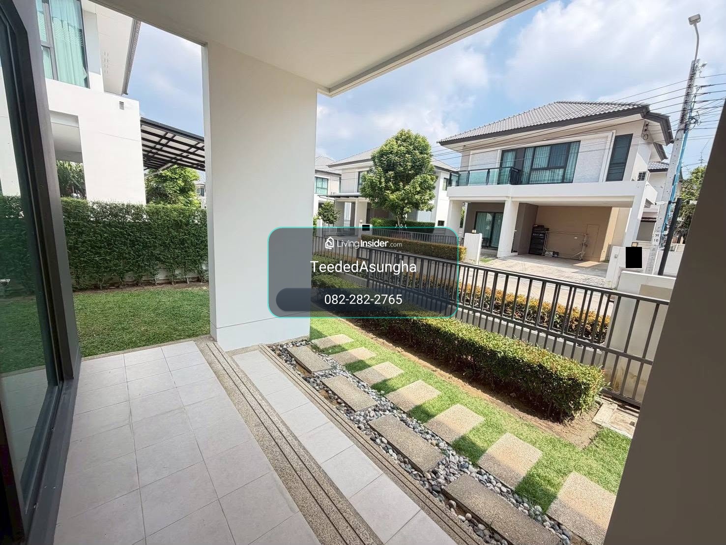 52.6ตรว 3นอน4น้ำ บ้านเดี่ยว 2 ชั้น นิรติ บางนา กม12  – รูปที่ 2
