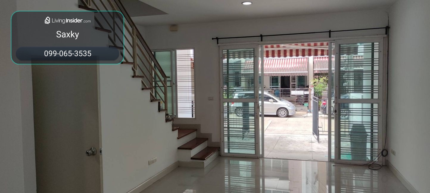 ⚡ For rent, 3-story townhome, Baan Klang Muang Essence Sathorn - Taksin 2, near MRT, size 20 sq m. ⚡ – รูปที่ 3
