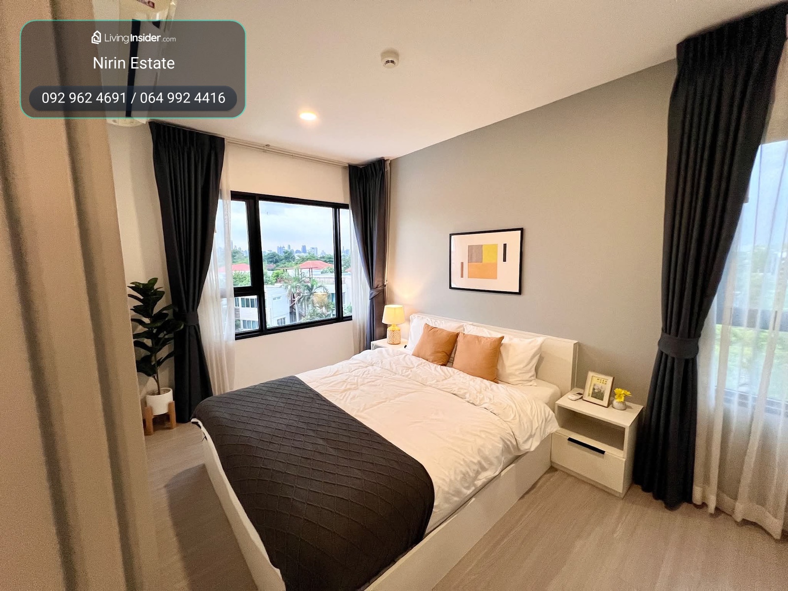 ให้เช่า Aspire Sukhumvit–Onnut ซอย อ่อนนุช 21 ห้องมุม 2 ห้องนอน วิวโล่ง ไม่บล็อกวิว – รูปที่ 2